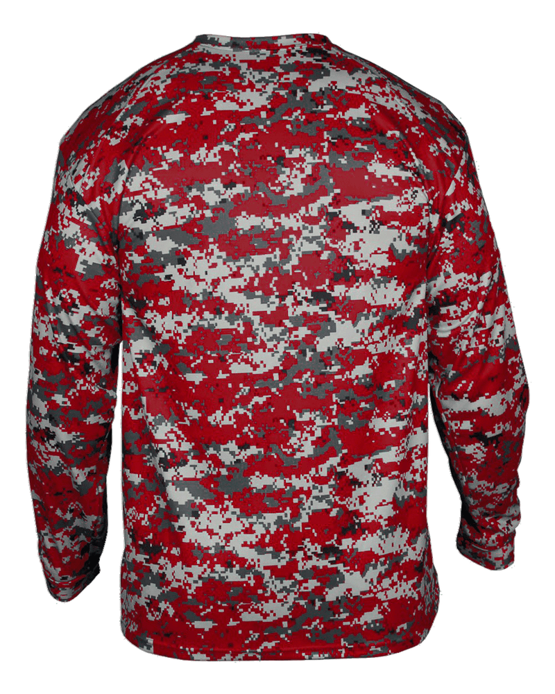 Badger Youth Digital Long-Sleeve Tee
