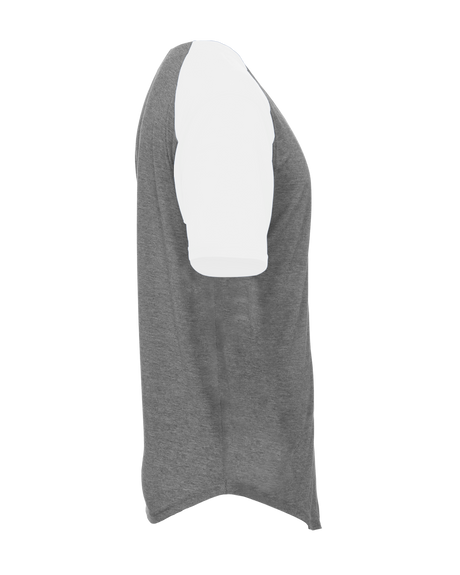 Badger Men's Tri-Blend Full Button Tee Badger