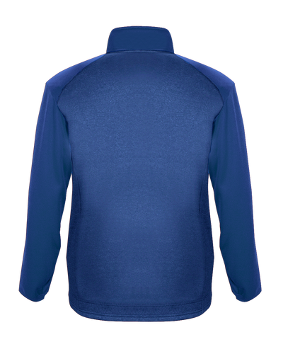 Badger Men's 1/4 Zip Sport Heather Tonal Fleece