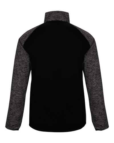Badger Men's 1/4 Zip Sport Tonal Blend Fleece