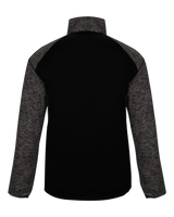 Badger Men's 1/4 Zip Sport Tonal Blend Fleece Badger