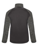 Badger Men's 1/4 Zip Sport Tonal Blend Fleece Badger