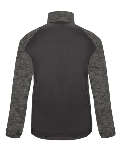 Badger Men's 1/4 Zip Sport Tonal Blend Fleece