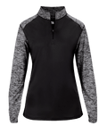 Badger Women's Sport Blend 1/4 Zip Badger