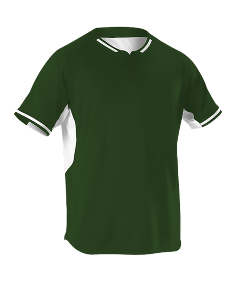 Alleson Men's 2 Button Baseball Jersey Alleson