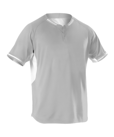Alleson Men's 2 Button Baseball Jersey Alleson