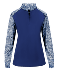 Badger Women's Sport Blend 1/4 Zip Badger