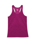 Badger Women's Tonal Blend Racerback Tank Badger