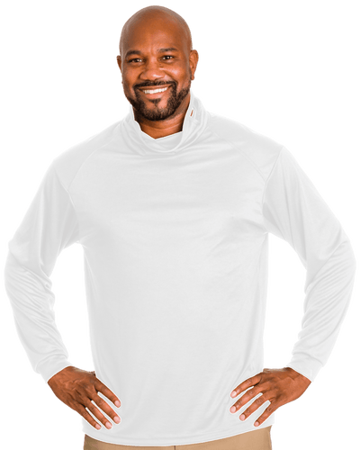 Badger Men's 2B1 Long-Sleeve Performance Tee with Mask