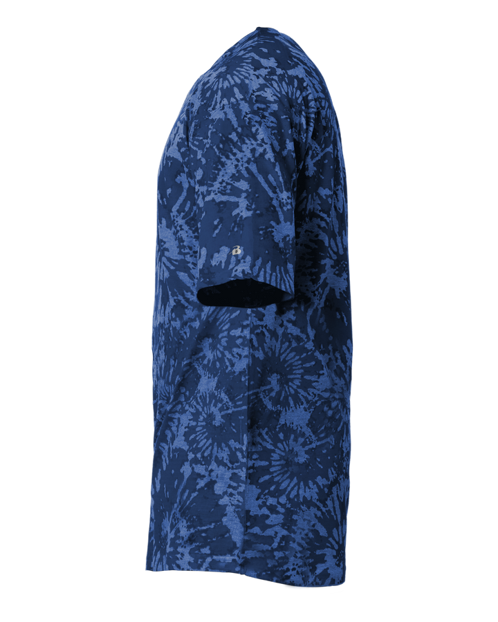 Badger Men's Tie-Dye Tri-Blend Tee Badger