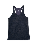 Badger Women's Tonal Blend Racerback Tank Badger