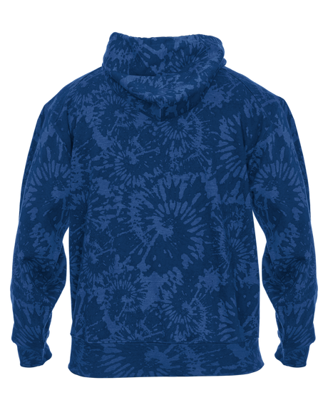 Badger Men's Athletic Fleece Tie Dye Hood Badger