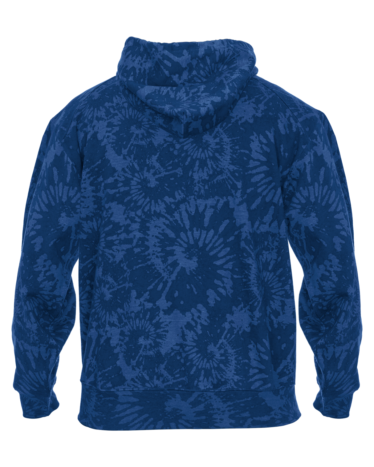Badger Men's Athletic Fleece Tie Dye Hood Badger