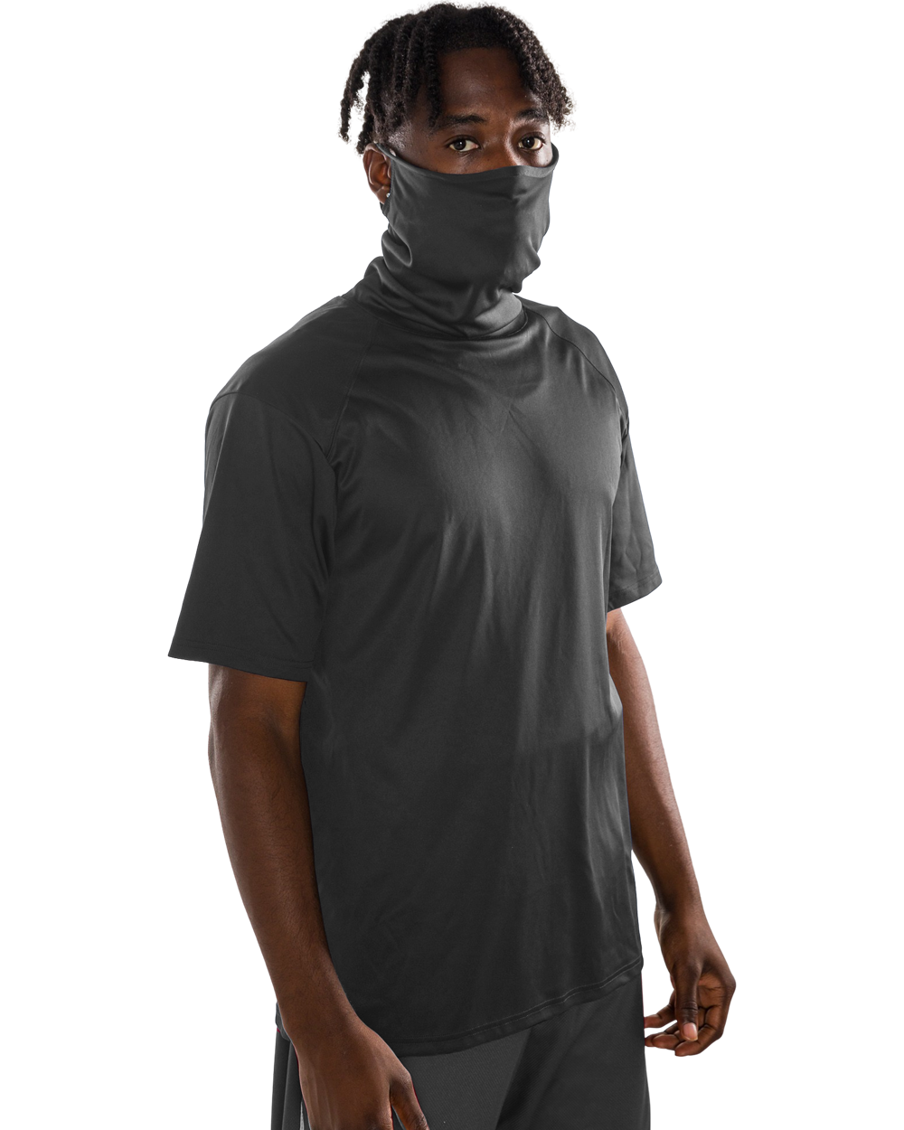 Badger Men's 2B1 Performance Tee with Mask Badger