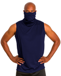 Badger Men's 2B1 Sleeveless Performance Tee with Mask Badger