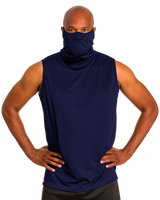 Badger Men's 2B1 Sleeveless Performance Tee with Mask Badger