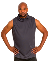 Badger Men's 2B1 Sleeveless Performance Tee with Mask Badger