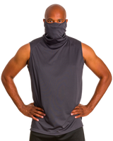 Badger Men's 2B1 Sleeveless Performance Tee with Mask Badger