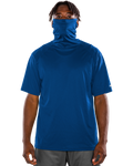 Badger Men's 2B1 Performance Tee with Mask Badger