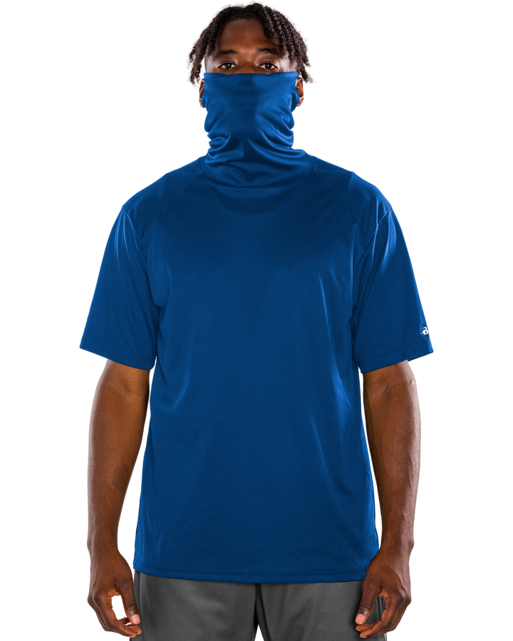 Badger Men's 2B1 Performance Tee with Mask Badger