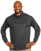 Badger Men's 2B1 Long-Sleeve Performance Tee with Mask Badger