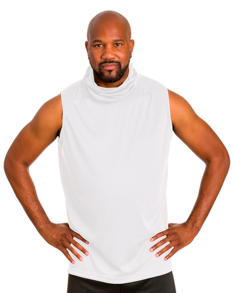 Badger Men's 2B1 Sleeveless Performance Tee with Mask Badger