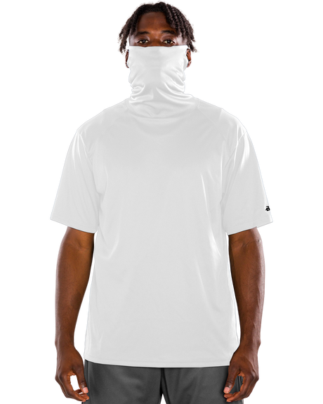 Badger Men's 2B1 Performance Tee with Mask Badger