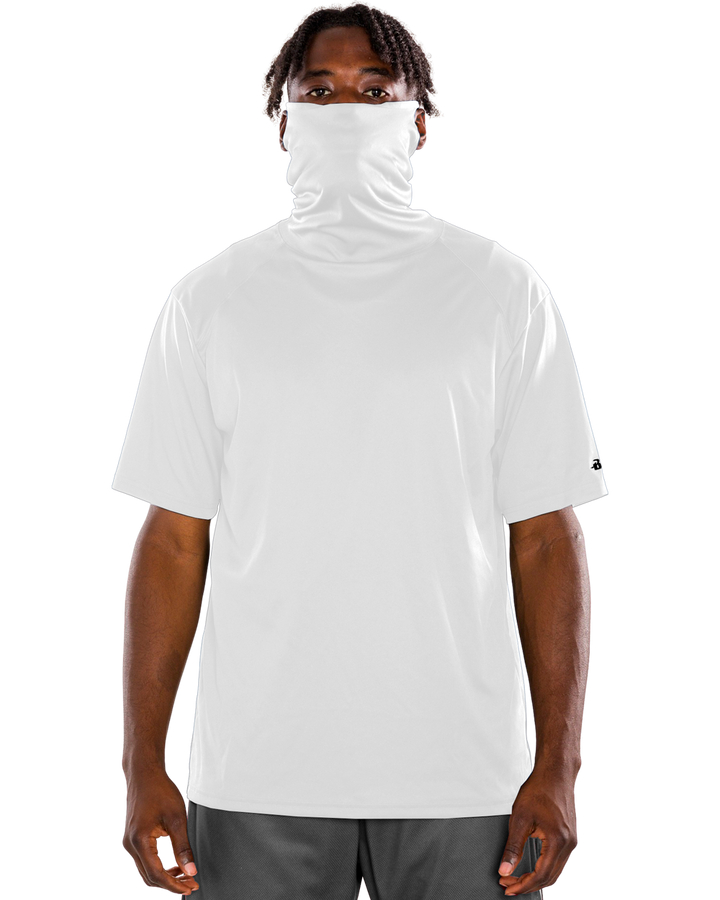 Badger Men's 2B1 Performance Tee with Mask Badger