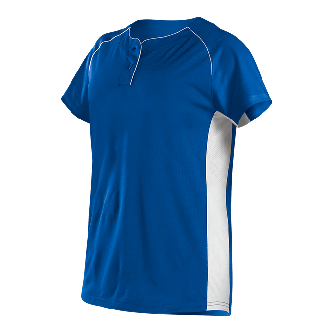 Alleson Women's Fastpitch 2 Button Softball Jersey Alleson