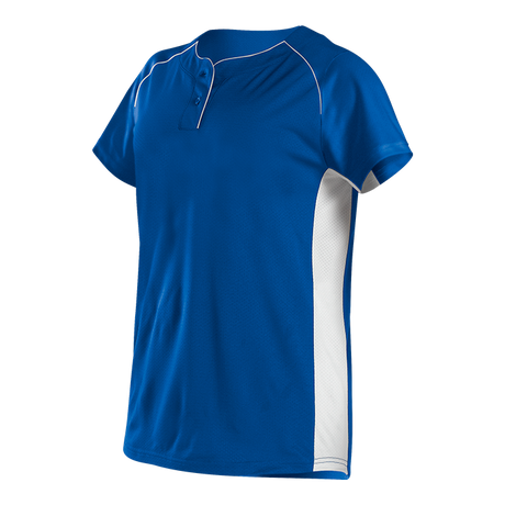 Alleson Women's Fastpitch 2 Button Softball Jersey Alleson