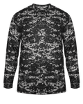 Badger Youth Digital Long-Sleeve Tee Badger