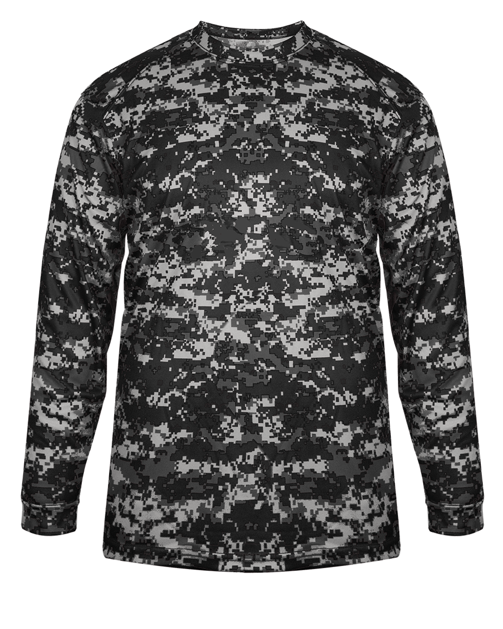 Badger Youth Digital Long-Sleeve Tee Badger