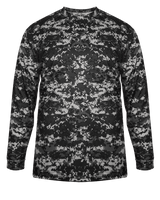 Badger Youth Digital Long-Sleeve Tee Badger