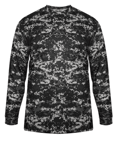 Badger Youth Digital Long-Sleeve Tee