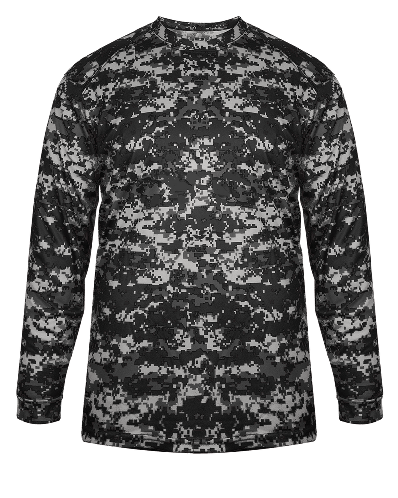Badger Youth Digital Long-Sleeve Tee