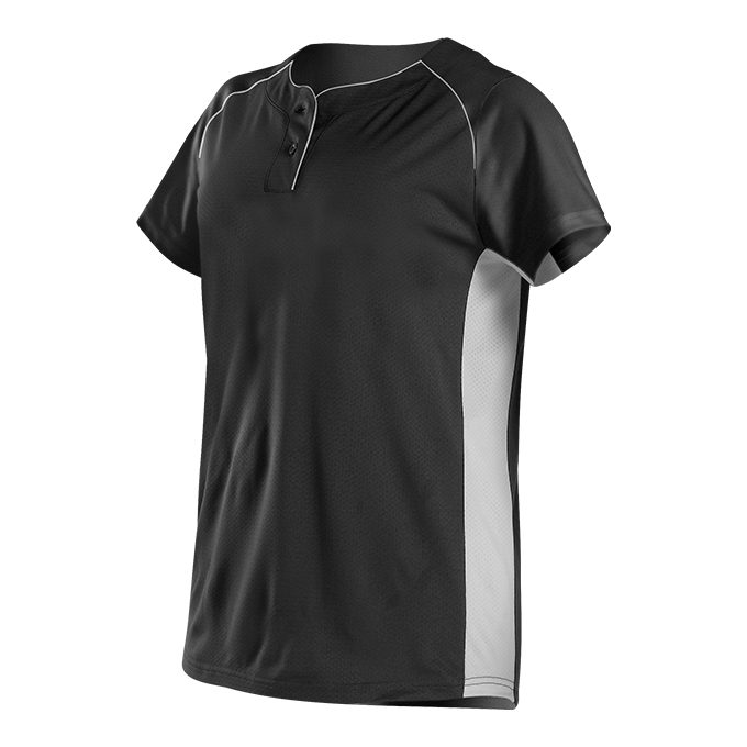Alleson Women's Fastpitch 2 Button Softball Jersey Alleson