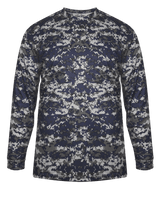 Badger Youth Digital Long-Sleeve Tee Badger
