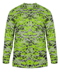 Badger Youth Digital Long-Sleeve Tee Badger