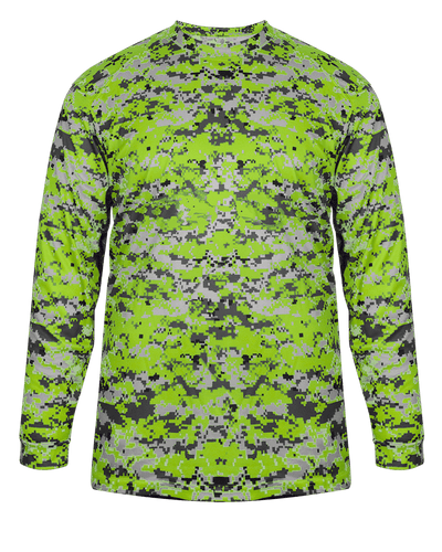 Badger Youth Digital Long-Sleeve Tee