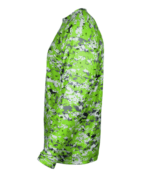 Badger Youth Digital Long-Sleeve Tee Youth Apparel Shirts & Tops