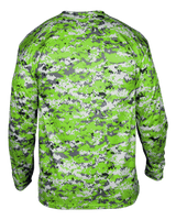 Badger Youth Digital Long-Sleeve Tee Badger