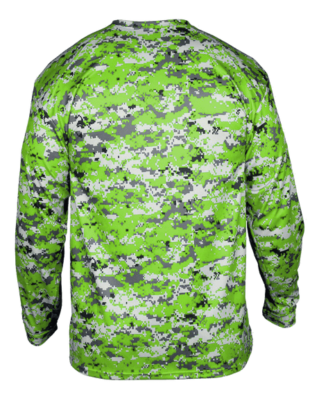 Badger Youth Digital Long-Sleeve Tee Youth Apparel Shirts & Tops