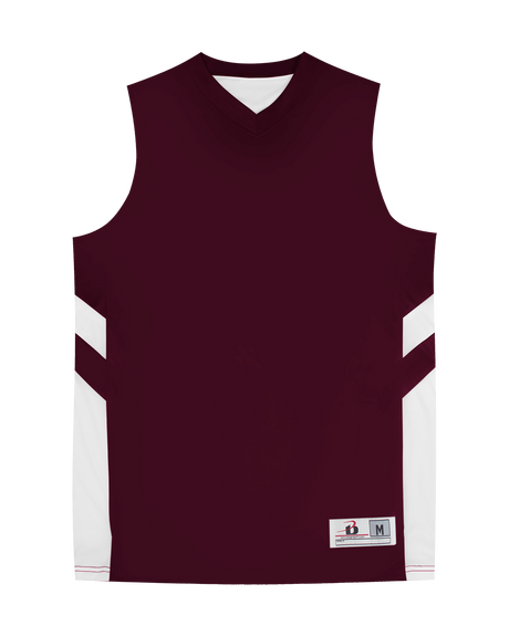 Badger Youth B-Pivot Reversible Basketball Tank Badger