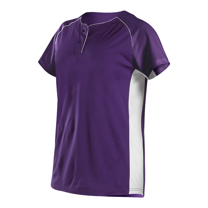 Alleson Women's Fastpitch 2 Button Softball Jersey Alleson