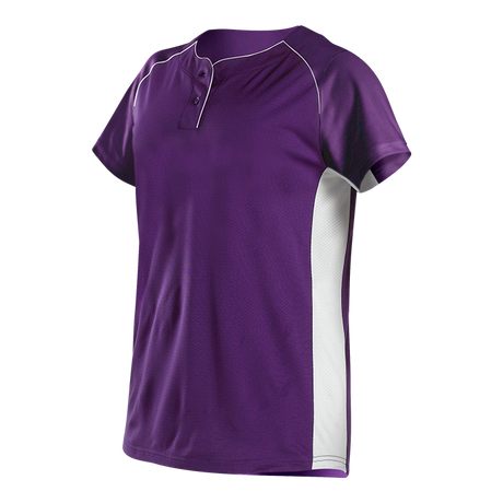 Alleson Women's Fastpitch 2 Button Softball Jersey Alleson