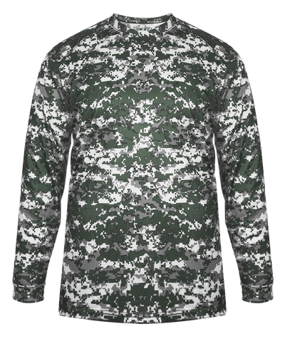 Badger Youth Digital Long-Sleeve Tee
