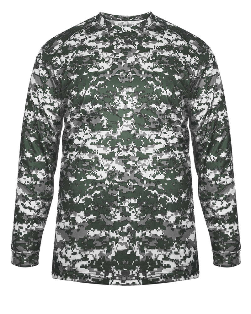 Badger Youth Digital Long-Sleeve Tee