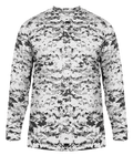 Badger Youth Digital Long-Sleeve Tee Badger