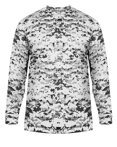 Badger Youth Digital Long-Sleeve Tee