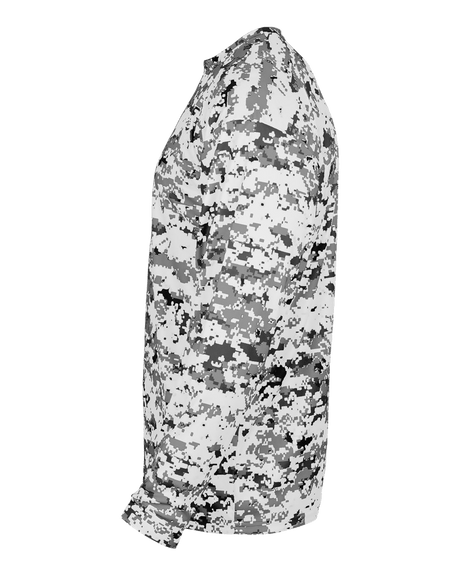 Badger Youth Digital Long-Sleeve Tee Youth Apparel Shirts & Tops